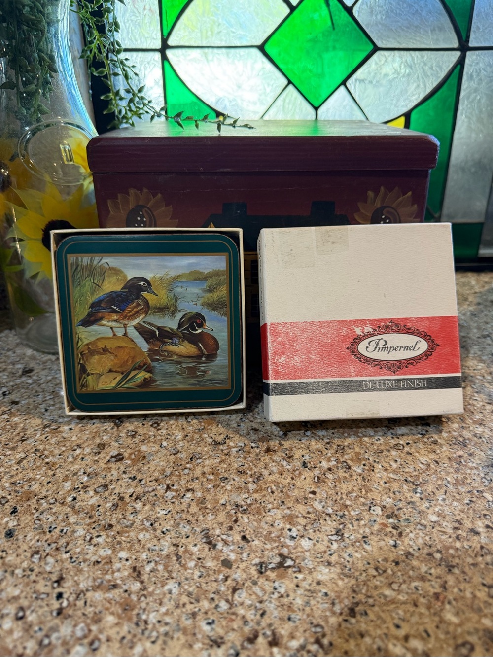 Vintage Pimpernel Waterfowl Coasters